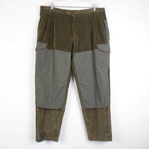 Beretta Sport Corduroy Hunting Cargo Pants Men's 41x29 Made in Italy